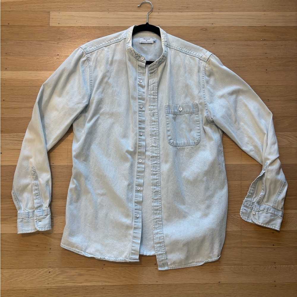 Topman Denim Overshirt, Men’s Medium